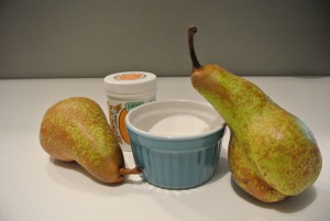 Birnen, Zucker und Zimt