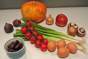 Zutaten Herbst Quiches 1 und 2