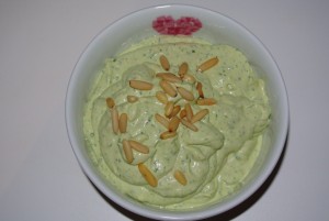 Avocado-Frischkäse-Dip