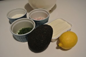 Zutaten Avocado-Frischkäse-Dip